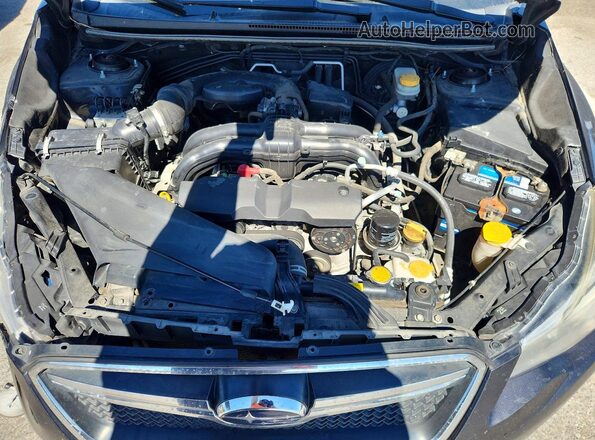 JF2GPALC4G8212127 2016 SUBARU CROSSTREK Gray უკანა სალონის ხედი