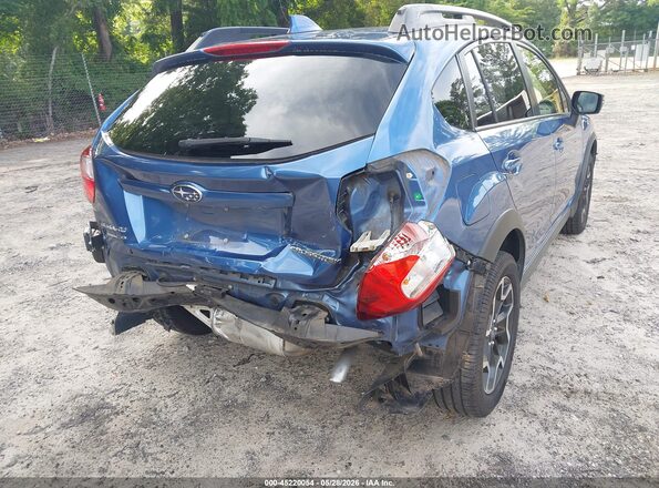 JF2GPALC4HH242696 2017 SUBARU CROSSTREK Синий Вид спереди