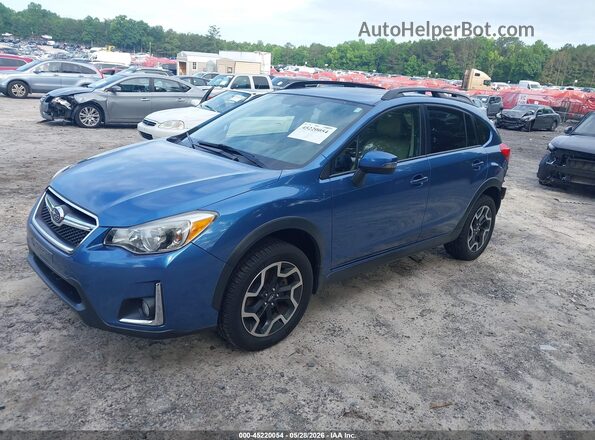JF2GPALC4HH242696 2017 SUBARU CROSSTREK Синий Передняя левая четверть