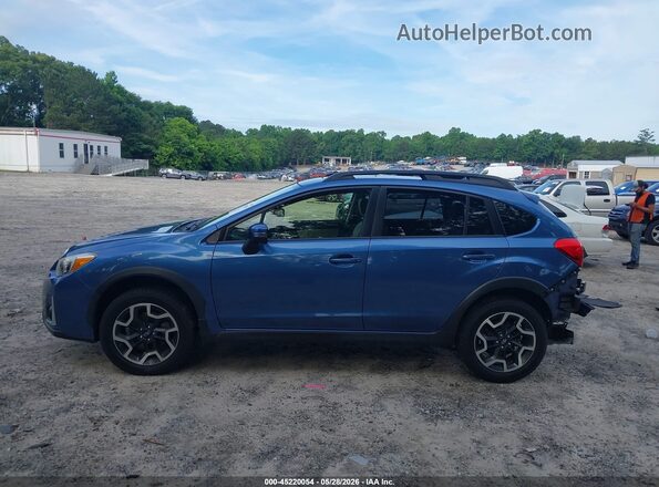 JF2GPALC4HH242696 2017 SUBARU CROSSTREK Синий Панорамный вид салона 360°