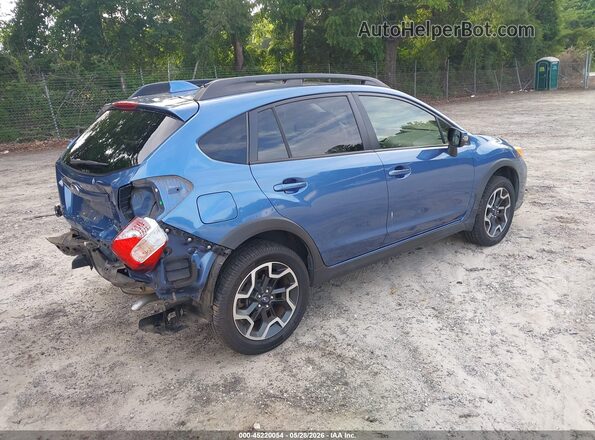 JF2GPALC4HH242696 2017 SUBARU CROSSTREK Синий Задняя правая четверть