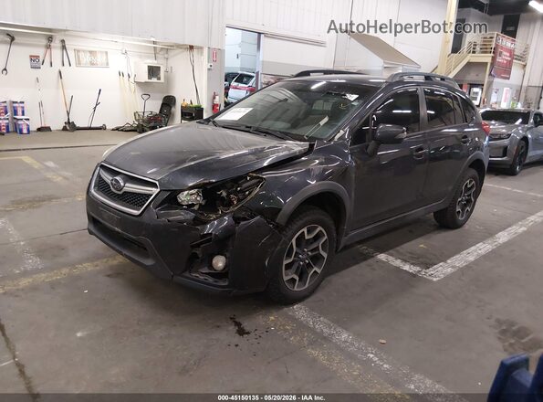 JF2GPALC5G8200178 2016 SUBARU CROSSTREK Gray Передня ліва чверть