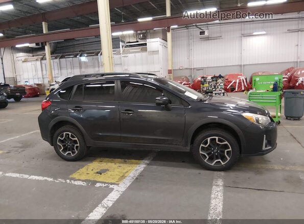 JF2GPALC5G8200178 2016 SUBARU CROSSTREK Gray Вид задньої частини салону