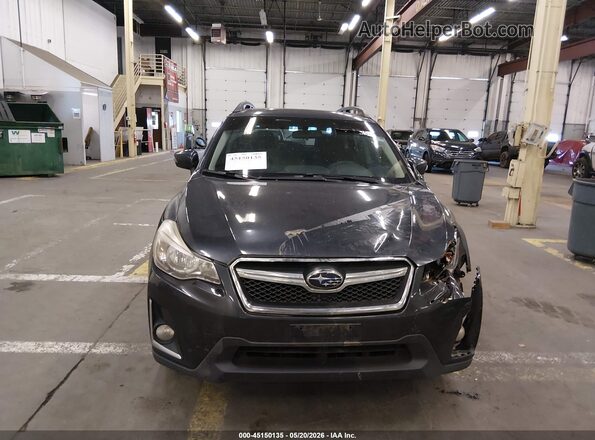 JF2GPALC5G8200178 2016 SUBARU CROSSTREK Gray Вид щитка приладів