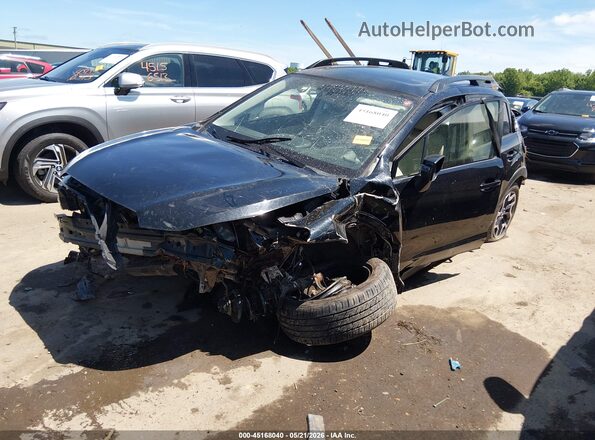 JF2GPALC5H8213403 2017 SUBARU CROSSTREK Black Przód lewy