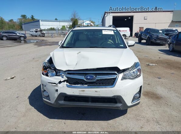 JF2GPALC8G8291639 2016 SUBARU CROSSTREK White Սարքավորումների վահանակի տեսք