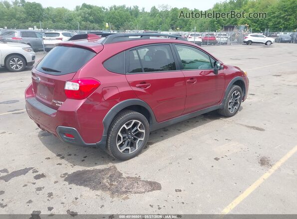 JF2GPALC9G8201933 2016 SUBARU CROSSTREK Maroon Հետևի աջ