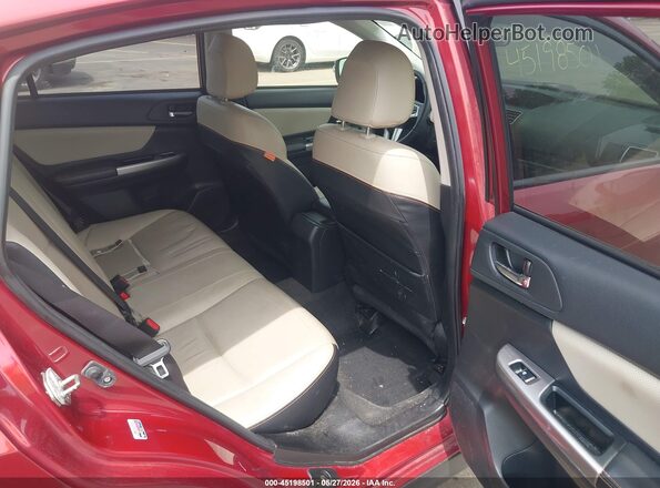 JF2GPALC9G8201933 2016 SUBARU CROSSTREK Maroon VIN կոդի պիտակի տեսք