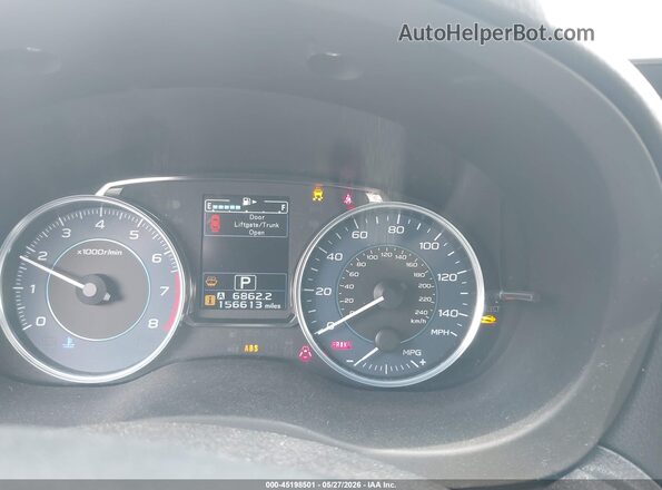 JF2GPALC9G8201933 2016 SUBARU CROSSTREK Maroon Հետևի նստատեղերի տեսք
