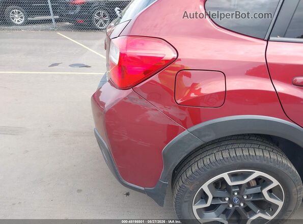 JF2GPALC9G8201933 2016 SUBARU CROSSTREK Maroon 