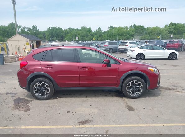 JF2GPALC9G8201933 2016 SUBARU CROSSTREK Maroon Սալոնի հետևի տեսք