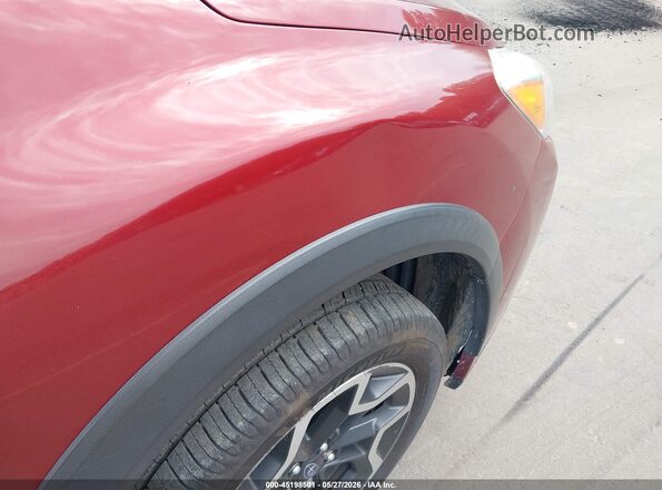 JF2GPALC9G8201933 2016 SUBARU CROSSTREK Maroon 