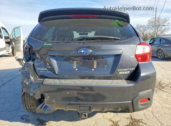 JF2GPANC1HH232303 2017 SUBARU CROSSTREK Gray Հետևի տեսք