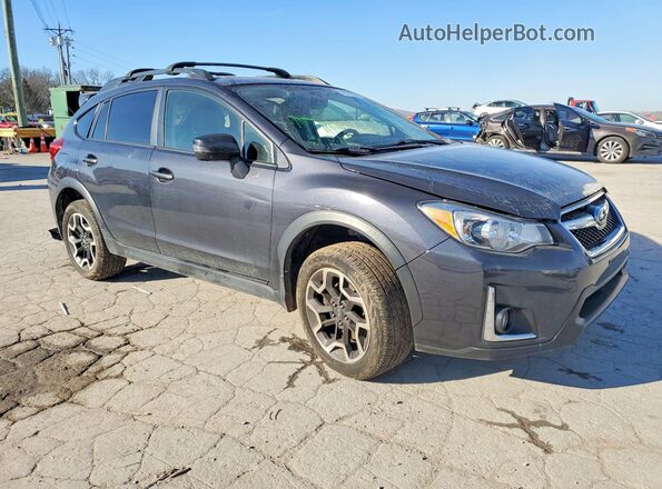 JF2GPANC1HH232303 2017 SUBARU CROSSTREK Gray Առջևի աջ