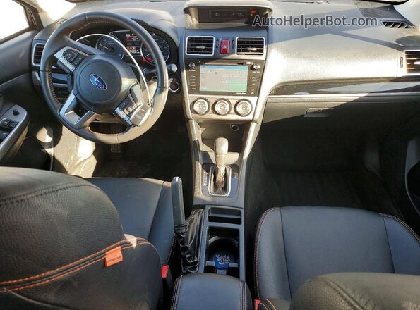 JF2GPANC1HH232303 2017 SUBARU CROSSTREK Gray Առջևի վահանակի տեսք