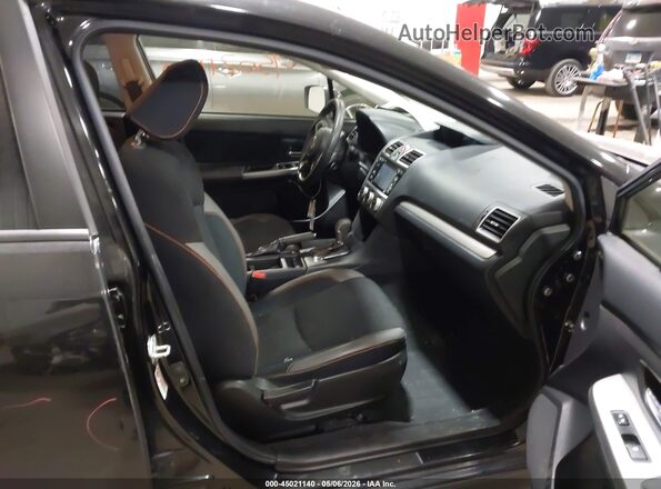 JF2GPBBC1GH245416 2016 SUBARU CROSSTREK HYBRID Black Սալոնի դիմացի տեսք