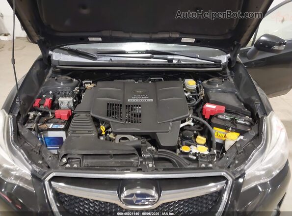 JF2GPBBC1GH245416 2016 SUBARU CROSSTREK HYBRID Black Հետևի տեսք