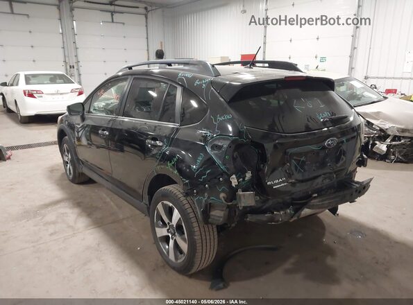JF2GPBBC1GH245416 2016 SUBARU CROSSTREK HYBRID Black Դիմացի տեսք