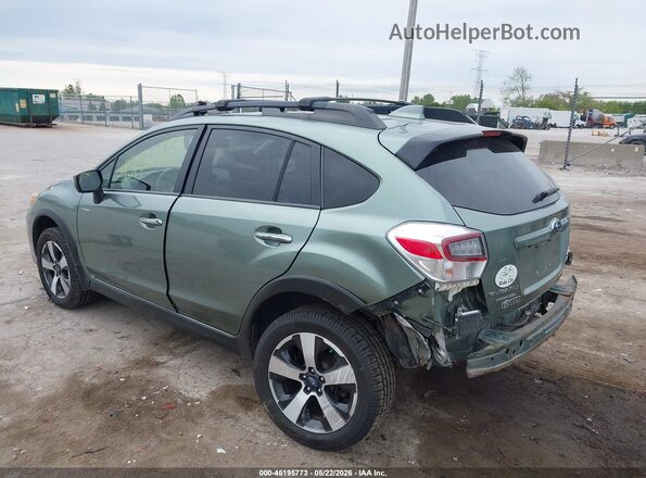 JF2GPBLC0GH202233 2016 SUBARU CROSSTREK HYBRID Green Հետևի ձախ