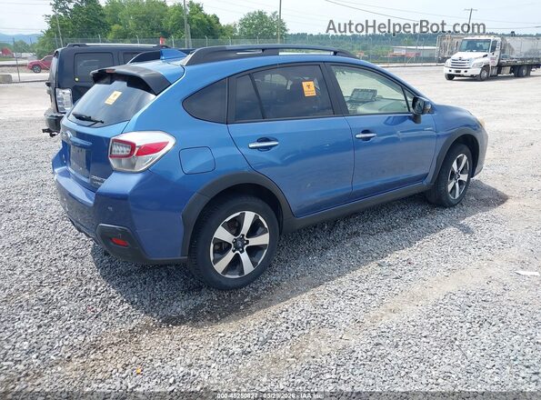 JF2GPBLC9GH248319 2016 SUBARU CROSSTREK HYBRID Blue Rear right