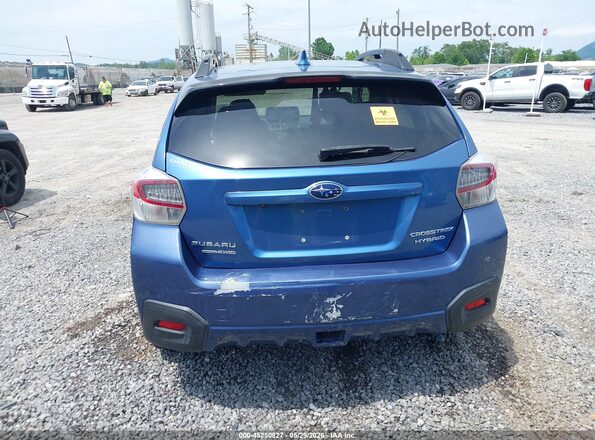 JF2GPBLC9GH248319 2016 SUBARU CROSSTREK HYBRID Blue 