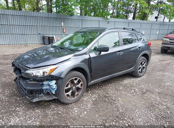 JF2GTAAC0JH245776 2018 SUBARU CROSSTREK Gray Przód lewy