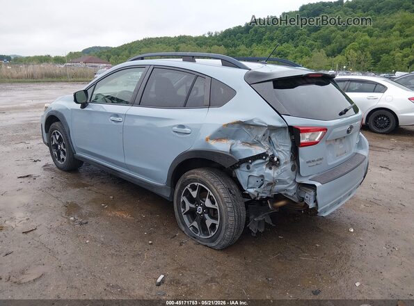 JF2GTAAC0JH308830 2018 SUBARU CROSSTREK Blue Задня ліва чверть