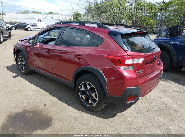 JF2GTAAC7KH341650 2019 SUBARU CROSSTREK Burgundy უკანა მარცხენა