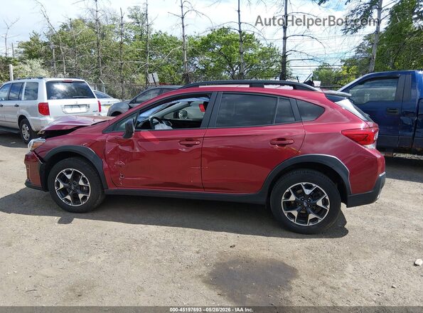 JF2GTAAC7KH341650 2019 SUBARU CROSSTREK Burgundy სალონის 360-გრადუსიანი ხედი