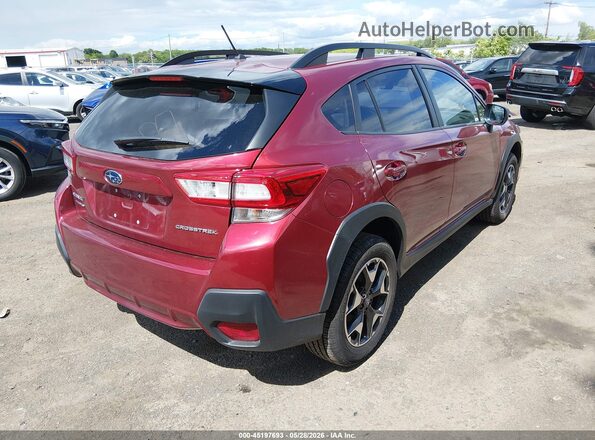 JF2GTAAC7KH341650 2019 SUBARU CROSSTREK Burgundy უკანა მარჯვენა