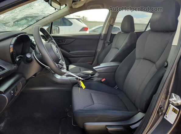 JF2GTABC0PH262455 2023 SUBARU CROSSTREK Gray Front interior view