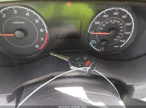 JF2GTABC1JH299716 2018 SUBARU CROSSTREK Черный Вид панели приборов