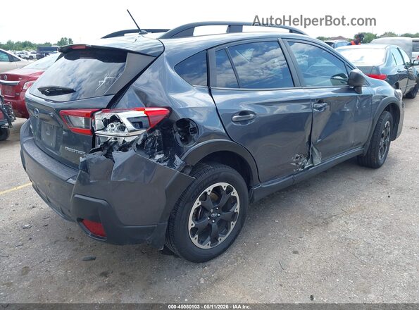 JF2GTABC1NH224259 2022 SUBARU CROSSTREK Gray Trasero derecho