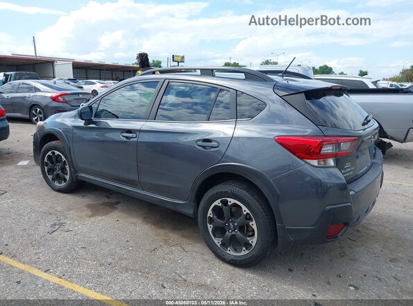 JF2GTABC1NH224259 2022 SUBARU CROSSTREK Gray Trasero izquierdo