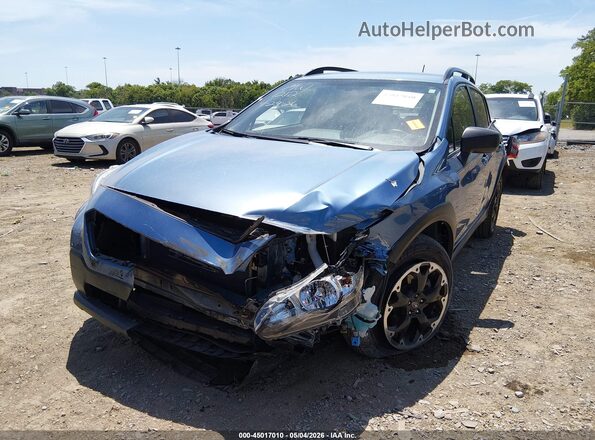 JF2GTABC2MH251212 2021 SUBARU CROSSTREK Blue Вид спереду