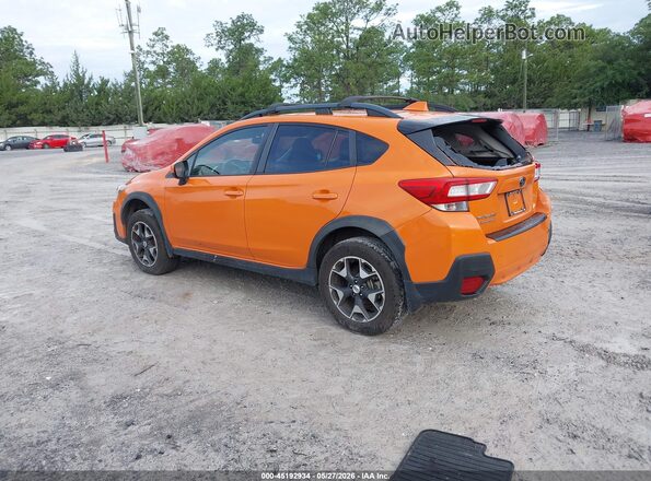 JF2GTABC3JH223138 2018 SUBARU CROSSTREK Orange Rear left