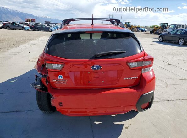 JF2GTABC3L8220825 2020 SUBARU CROSSTREK Красный Вид сзади