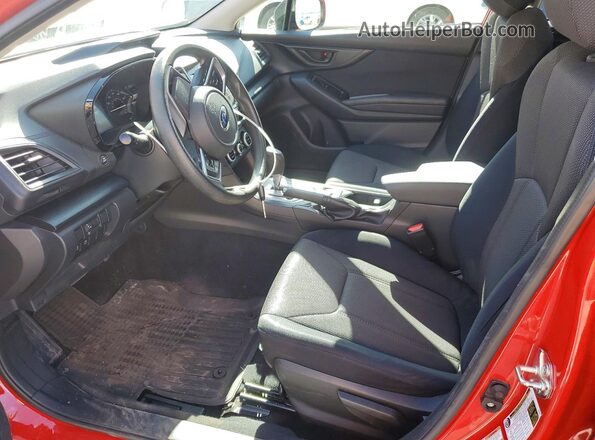 JF2GTABC3L8220825 2020 SUBARU CROSSTREK Красный Вид салона спереди
