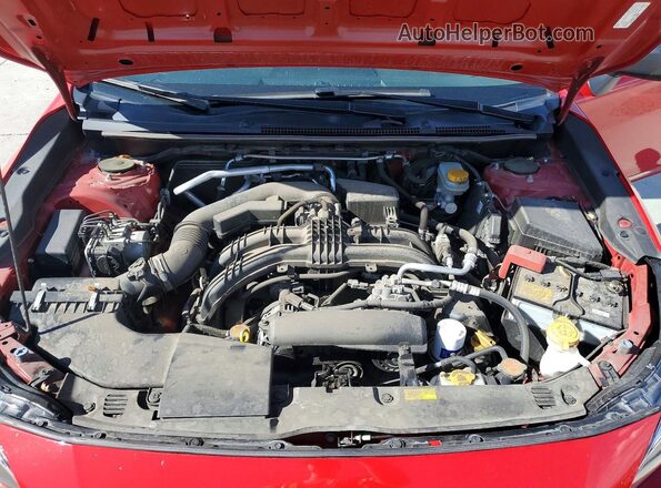 JF2GTABC3L8220825 2020 SUBARU CROSSTREK Красный Вид задней части салона