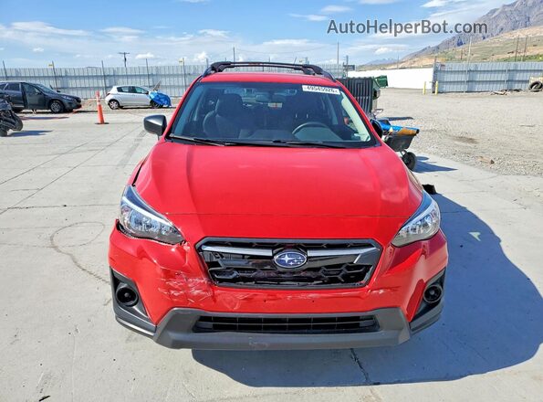 JF2GTABC3L8220825 2020 SUBARU CROSSTREK Красный Вид спереди