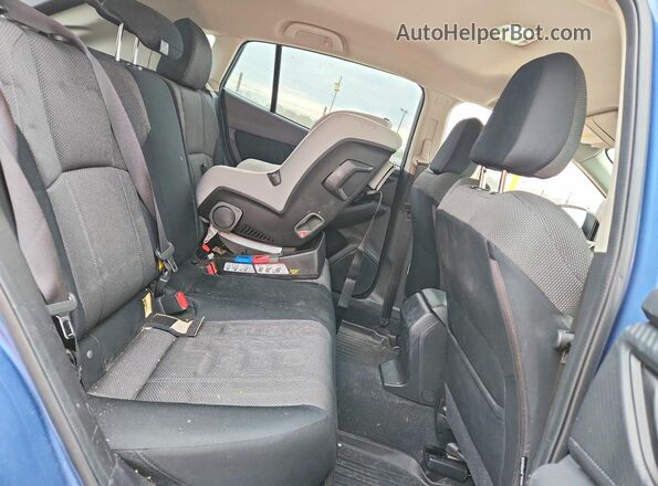 JF2GTABC3MH348547 2021 SUBARU CROSSTREK Blue Rear interior view