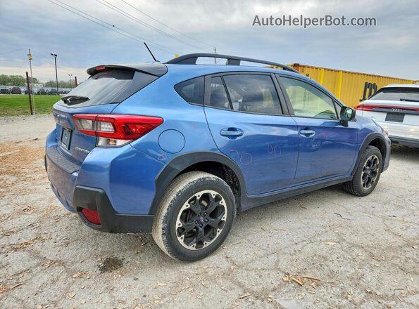 JF2GTABC3MH348547 2021 SUBARU CROSSTREK Blue Rear right