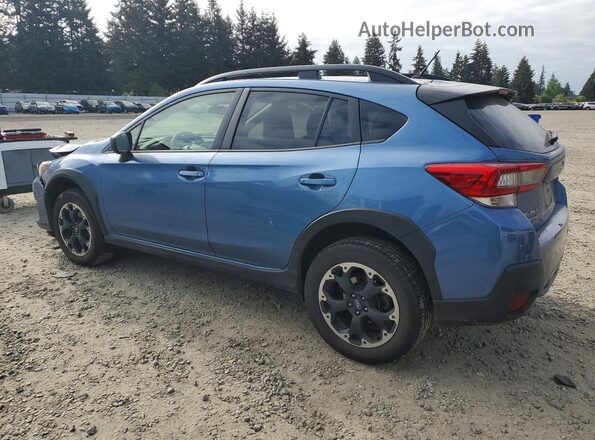 JF2GTABC4NH233554 2022 SUBARU CROSSTREK Blue Rear left