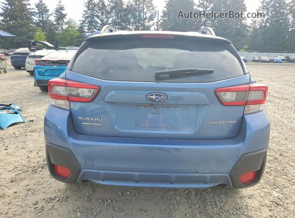JF2GTABC4NH233554 2022 SUBARU CROSSTREK Blue Rear view
