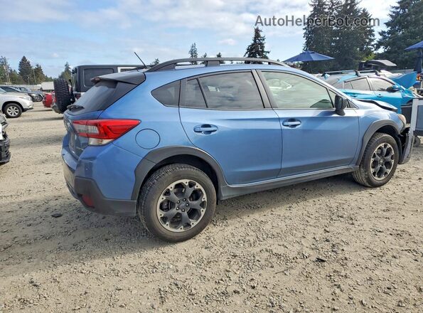 JF2GTABC4NH233554 2022 SUBARU CROSSTREK Blue Rear right