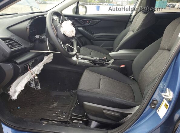 JF2GTABC4NH233554 2022 SUBARU CROSSTREK Blue Front interior view