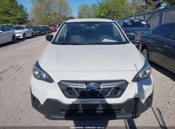 JF2GTABC4PH281834 2023 SUBARU CROSSTREK White Instrument cluster view