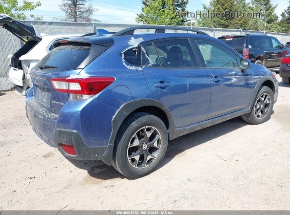 JF2GTABC5JH290453 2018 SUBARU CROSSTREK Blue უკანა მარჯვენა