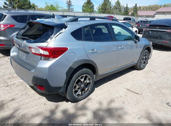JF2GTABC5JH339795 2018 SUBARU CROSSTREK Silver უკანა მარჯვენა