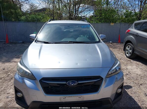 JF2GTABC5JH339795 2018 SUBARU CROSSTREK Silver წინა ხედი